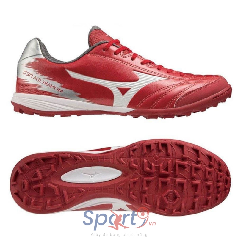 Mizuno Monarcida Neo Sala Pro TF - Q1GB222160 - Màu Đỏ	