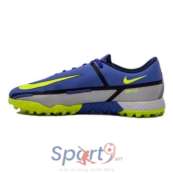 Nike Phantom GT 2 Pro TF Football Recharge - DC0768-570 - Xanh/Xám