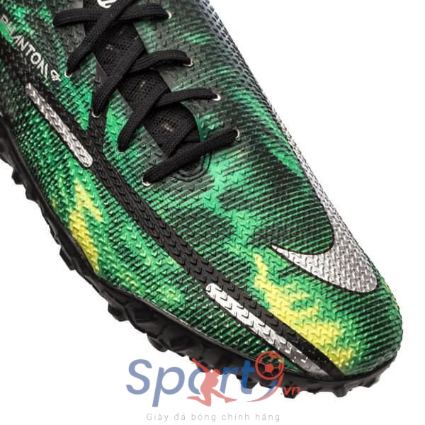 Nike Phantom GT 2 Pro TF Shockwave - DM0735-003 - Đen/Xanh Lá