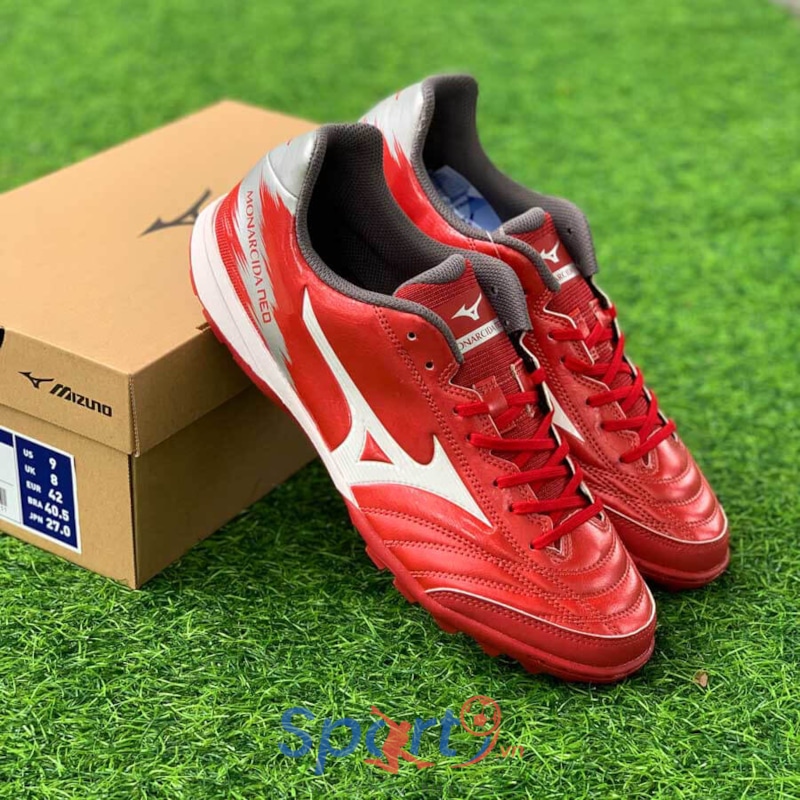 Mizuno Monarcida Neo Sala Pro TF - Q1GB222160 - Màu Đỏ	