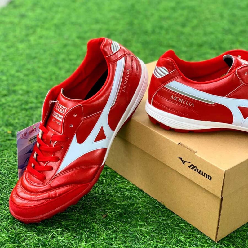 Mizuno Morelia Sala Elite TF - Q1GB221060 - Màu Đỏ