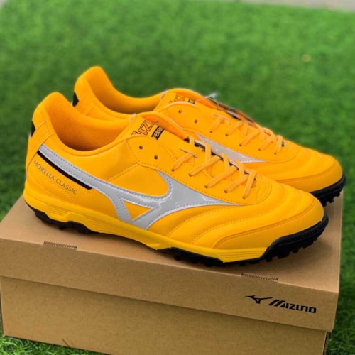 Mizuno Morelia Sala Classic TF - Q1GB220201 - Cam/Trắng/Đen	