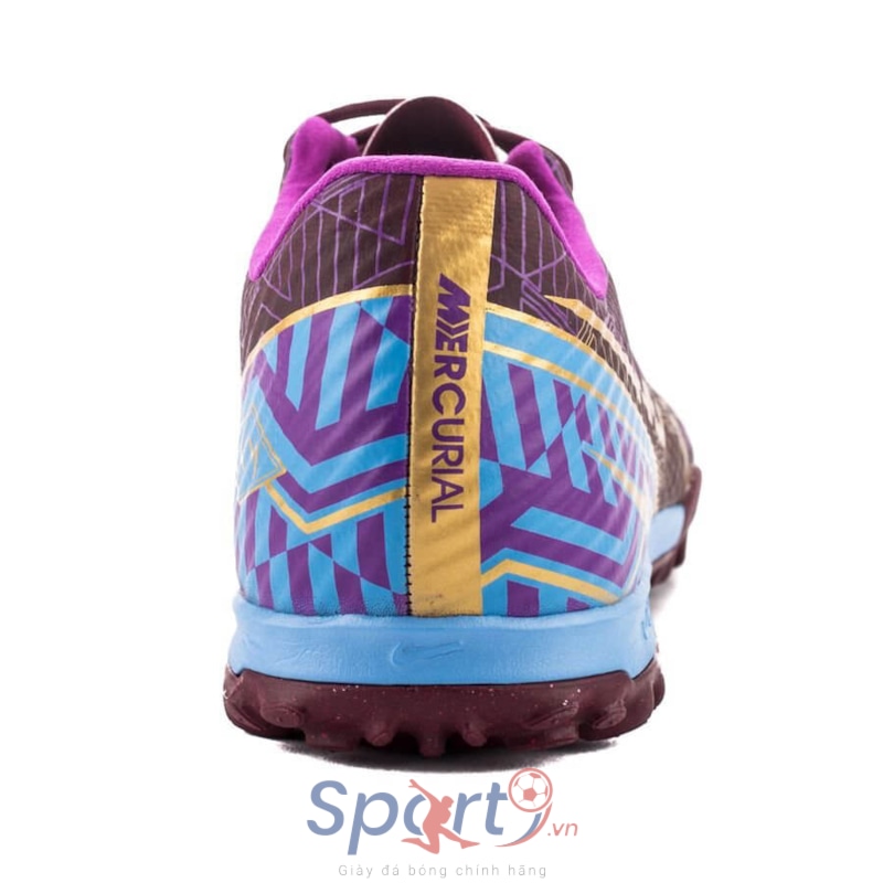 Nike Air Zoom Mercurial Vapor 15 Academy TF Mbappé Personal Edition - DV0708-694 - Tím/Xanh