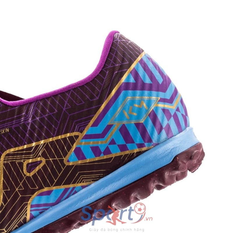 Nike Air Zoom Mercurial Vapor 15 Academy TF Mbappé Personal Edition - DV0708-694 - Tím/Xanh