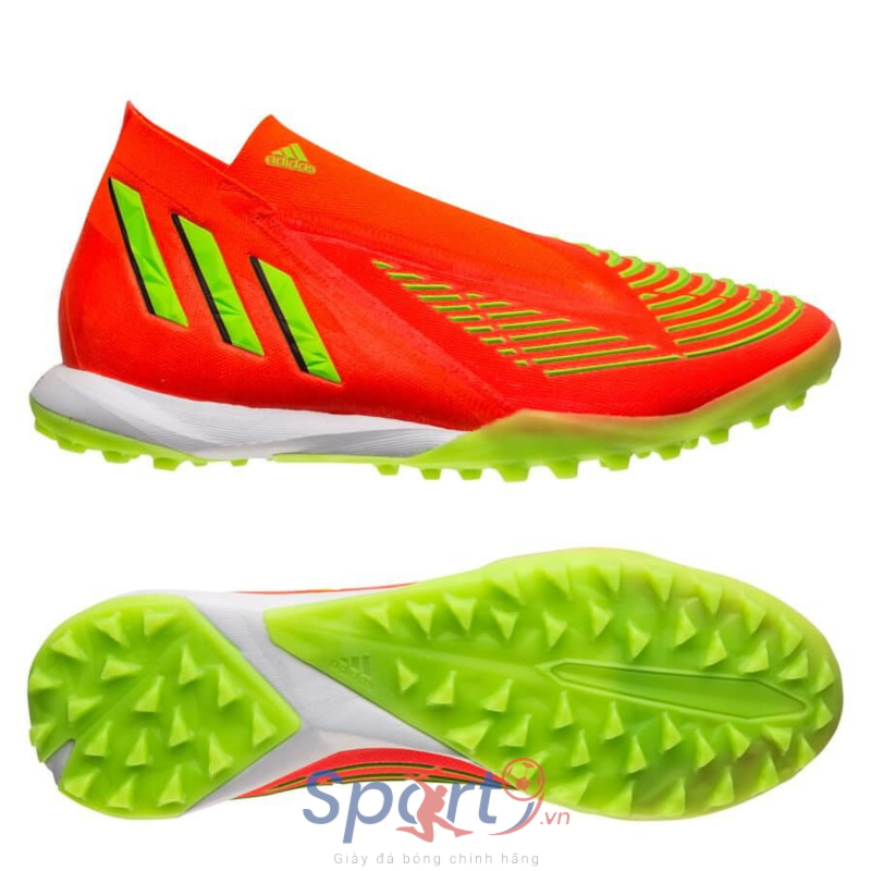 adidas Predator Edge .1 TF Game Data - Cam/ Xanh lá - GW0952