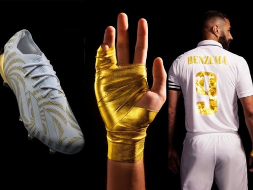 Adidas ra mắt phiên bản đặc biệt vinh danh giải Quả bóng vàng của Karim Benzema