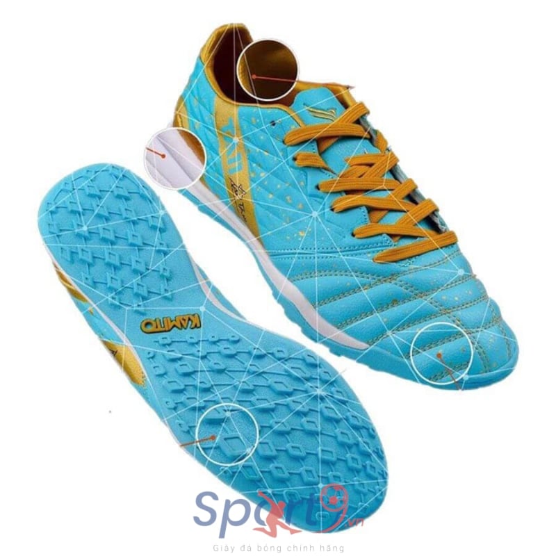 Giày bóng đá Kamito TA11 Kid Màu Xanh Ngọc 