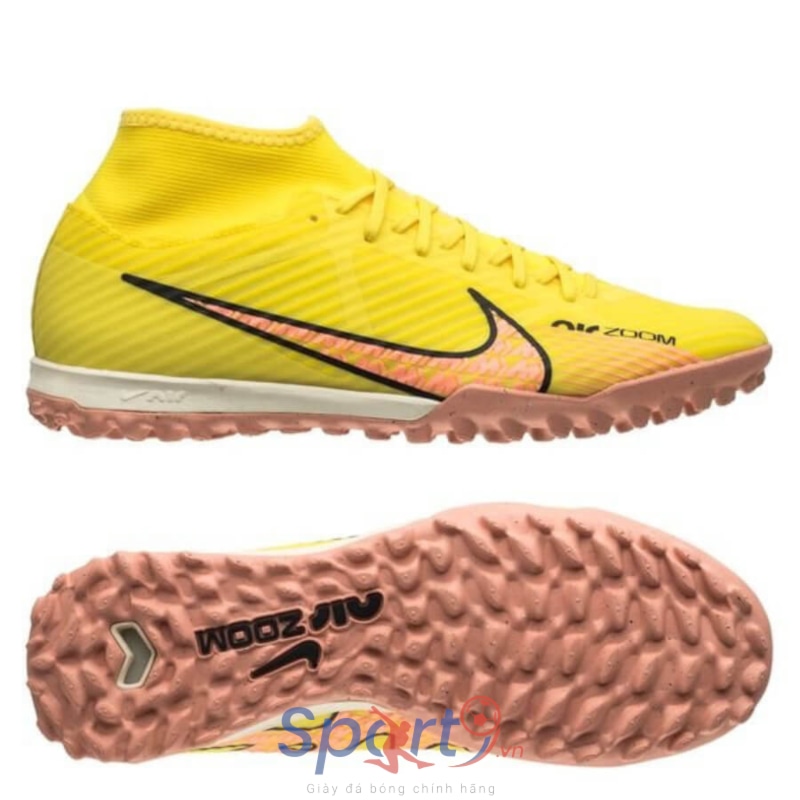 Nike Air Zoom Mercurial Superfly 9 Academy TF Lucent - Màu Vàng - DJ5629-780