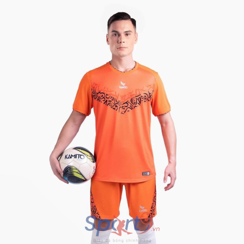 BỘ QUẦN ÁO BÓNG ĐÁ WONCUP MÀU CAM