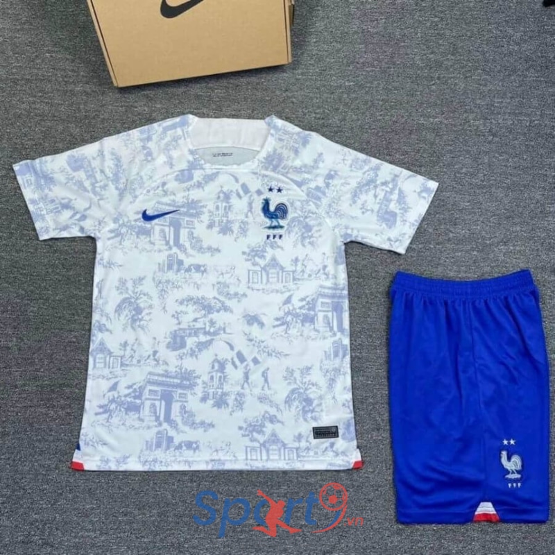 BỘ QUẦN ÁO BÓNG ĐÁ  ĐỘI TUYỂN QUỐC GIA PHÁP WONCUP 2022