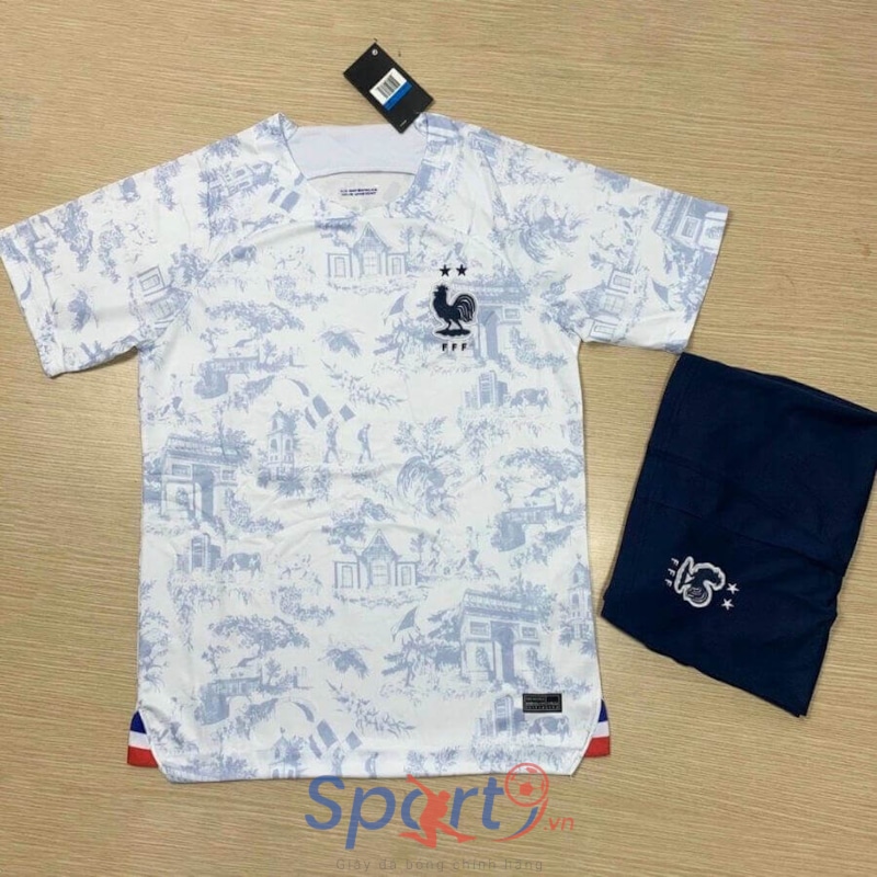 BỘ QUẦN ÁO BÓNG ĐÁ  ĐỘI TUYỂN QUỐC GIA PHÁP WONCUP 2022