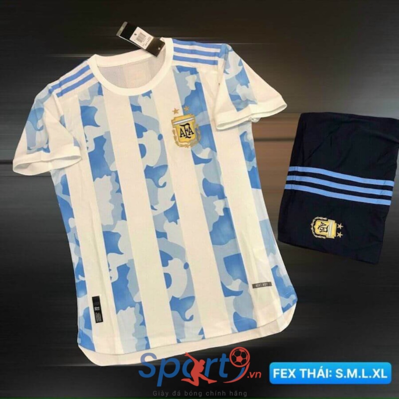 BỘ QUẦN ÁO BÓNG ĐÁ  ĐỘI TUYỂN QUỐC GIA ARGENTINA WONCUP 2022