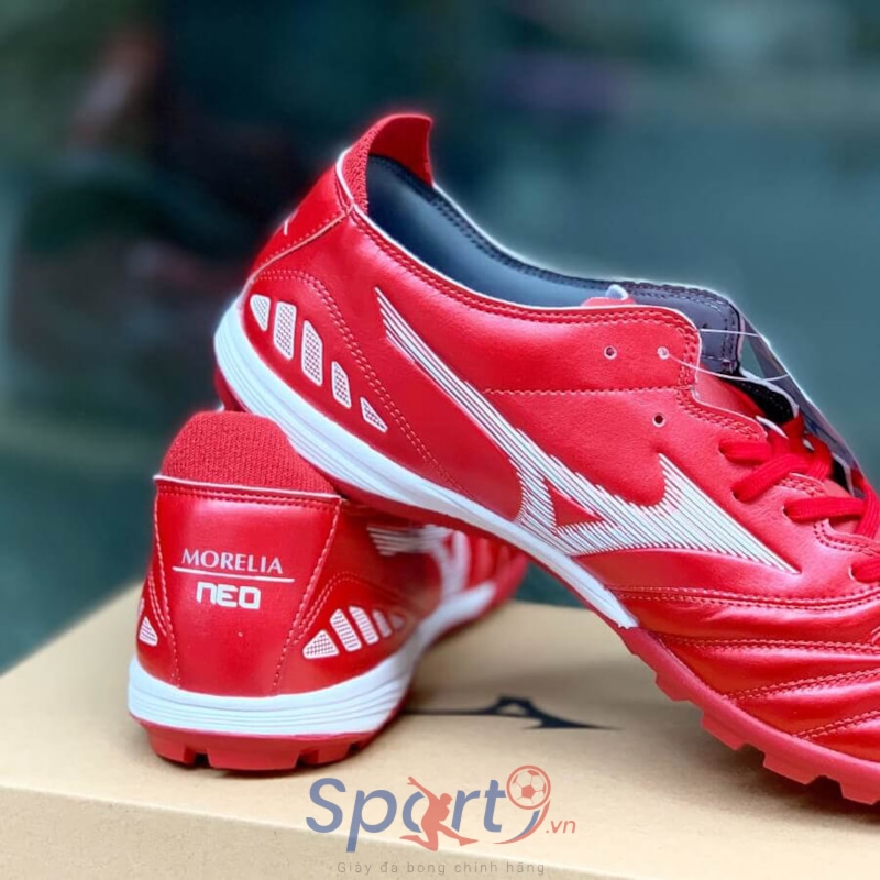 Mizuno Morelia Neo III Pro AS - P1GD228460 - Đỏ mận/Xám