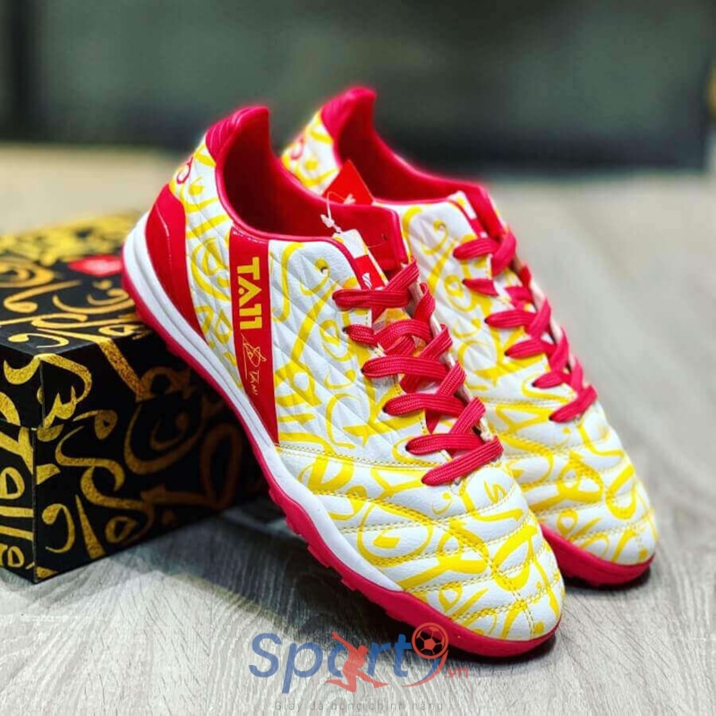 Kamito TA11 Woncup TF - Trắng/Vàng/Đỏ