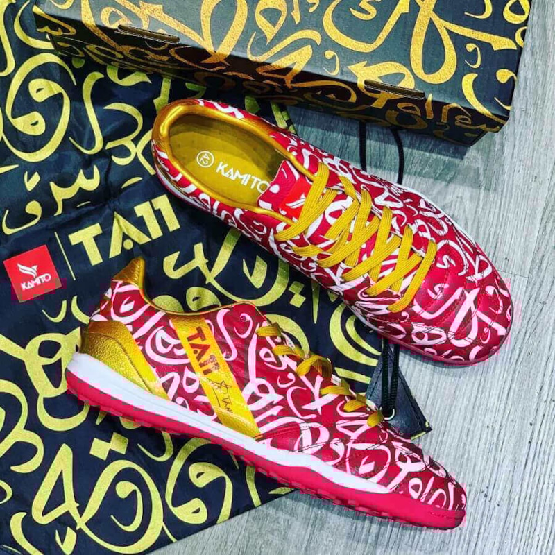 Kamito TA11 Woncup TF - Đỏ đô/Trắng