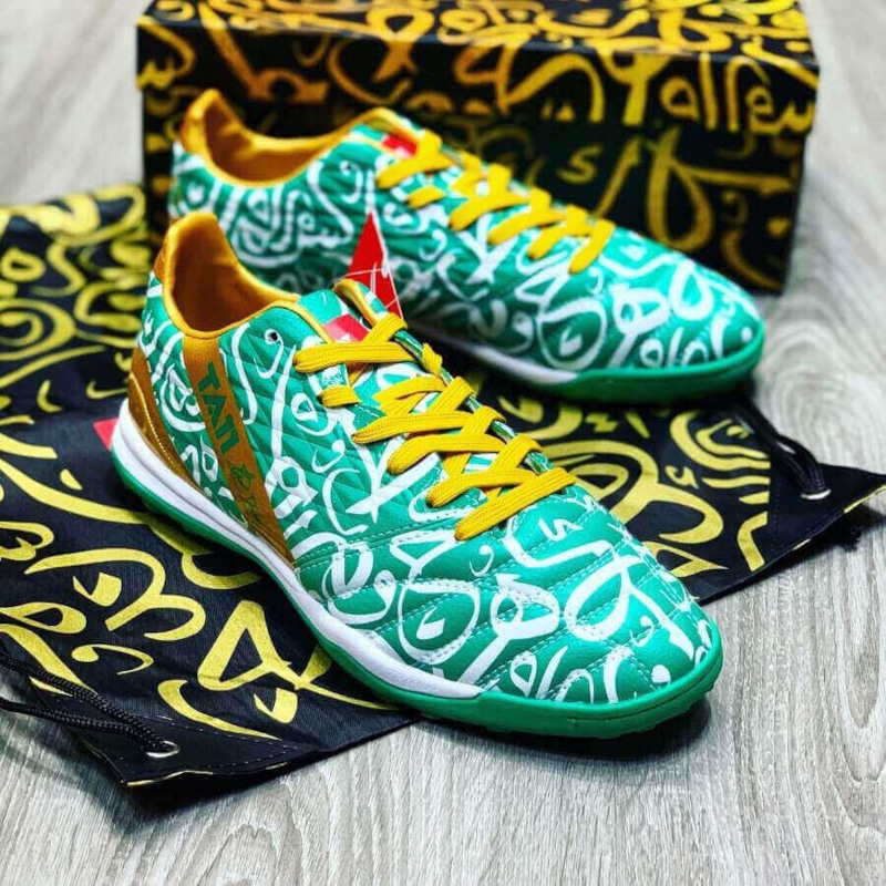 Kamito TA11 Woncup TF - Xanh lá/Trắng