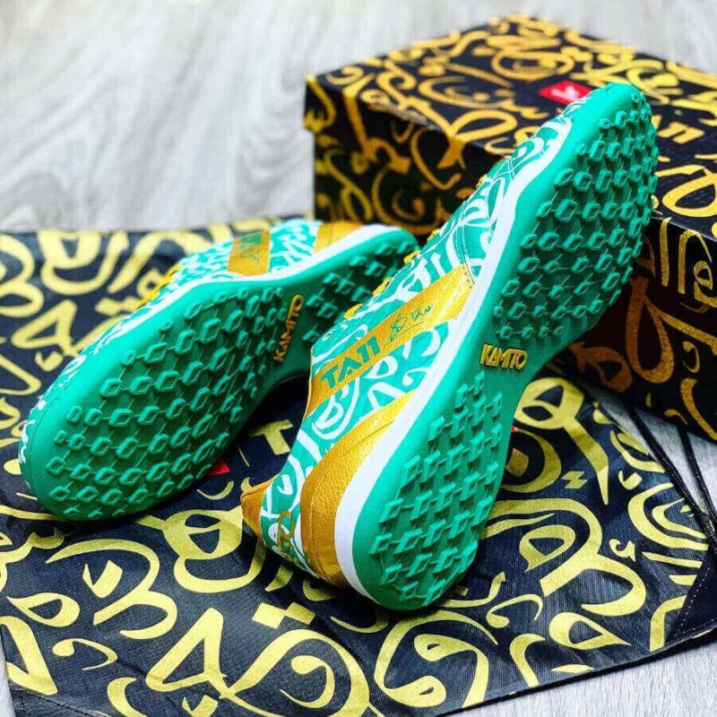 Kamito TA11 Woncup TF - Xanh lá/Trắng