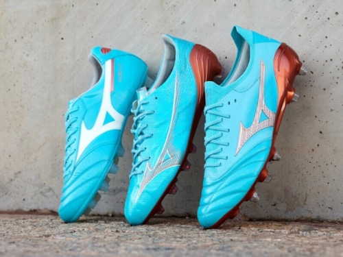 Mizuno tiết lộ bộ sưu tập mới mang tên  'Azure Blue' dành riêng cho World Cup 2022