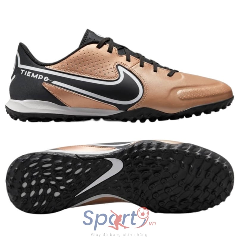 Nike Tiempo Legend 9 Academy TF Small Sided - Nâu/Đen - DA1191-810