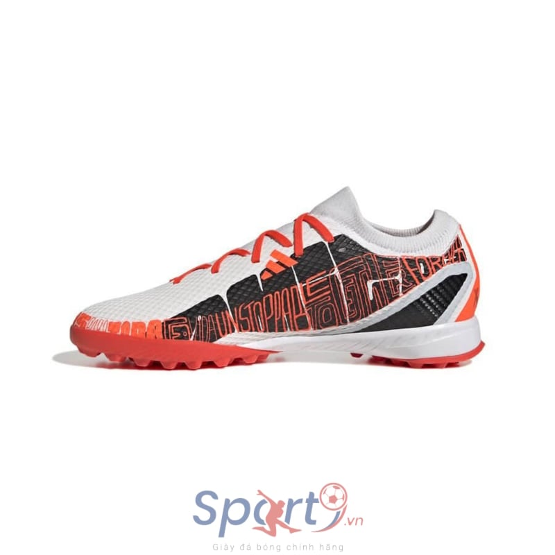 adidas X Speedportal Messi 3. TF Balon te Adoro - GW8395 - Trắng/Cam