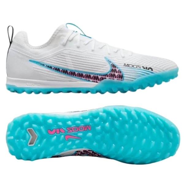 Nike Air Zoom Mercurial Vapor 15 Pro TF - DJ5605-146 - Trắng/Xanh