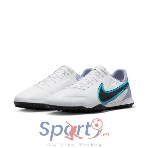 Nike Tiempo Legend 9 Pro TF Blast - Trắng/Xanh - DA1192-146