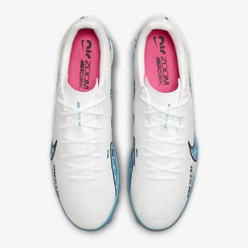 Nike Air Zoom Mercurial Vapor 15 Academy TF - DJ5635-146 - Trắng/Xanh