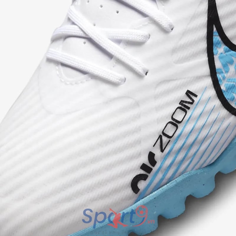 Nike Air Zoom Mercurial Vapor 15 Academy TF - DJ5635-146 - Trắng/Xanh