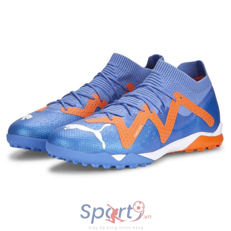 PUMA Future Ultimate Cage TT Supercharge - Xanh/Cam - 107174 01