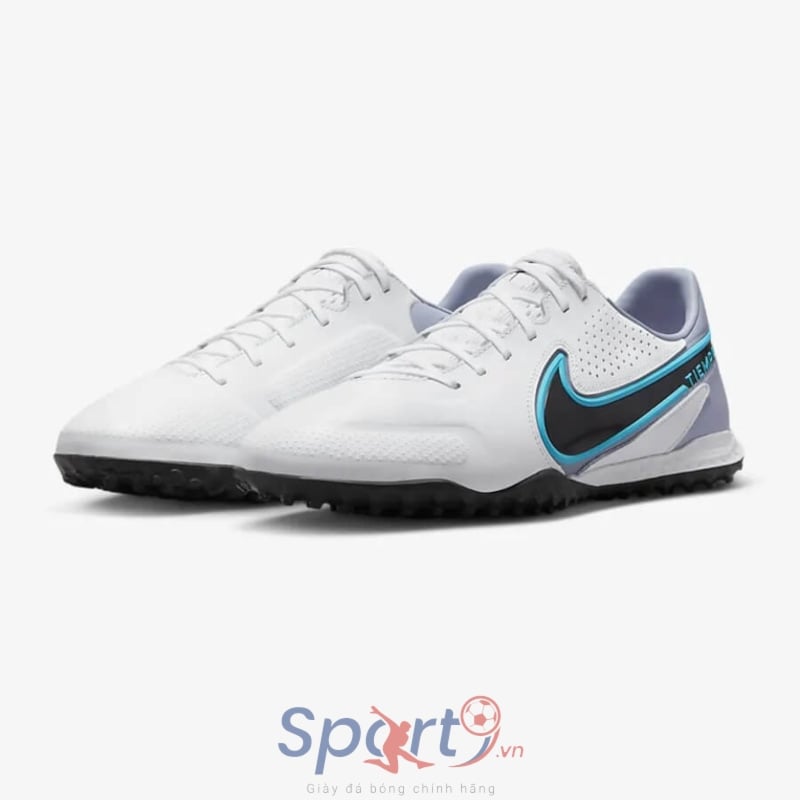 Nike Tiempo Legend 9 Pro TF Blast - Trắng/Xanh - DA1192-146