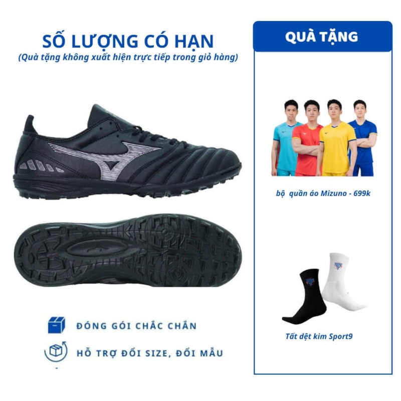 Mizuno Morelia Neo III Pro AS - P1GD228499 - Màu Đen