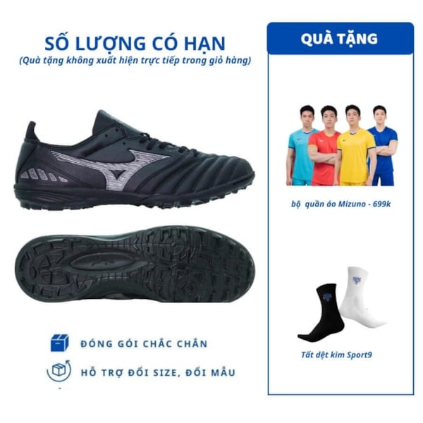 Mizuno Morelia Neo III Pro AS - P1GD228499 - Màu Đen