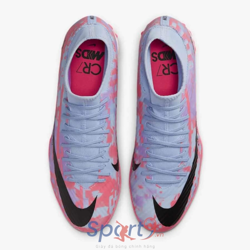 Nike Air Zoom Mercurial Superfly 9 Academy TF MDS 6 - Tím/Hồng - DV2422-405