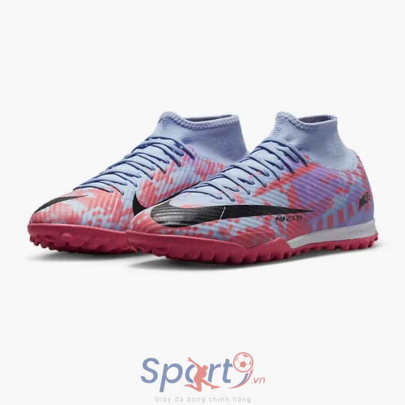 Nike Air Zoom Mercurial Superfly 9 Academy TF MDS 6 - Tím/Hồng - DV2422-405