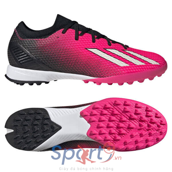adidas X Speedportal .3 TF Own Your Football - Shock Pink/Zero Metallic/Core Black	