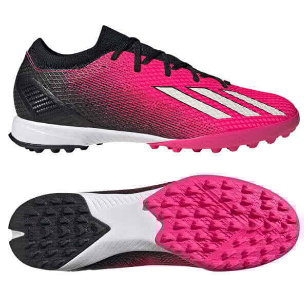 adidas X Speedportal .3 TF Own Your Football - Shock Pink/Zero Metallic/Core Black	