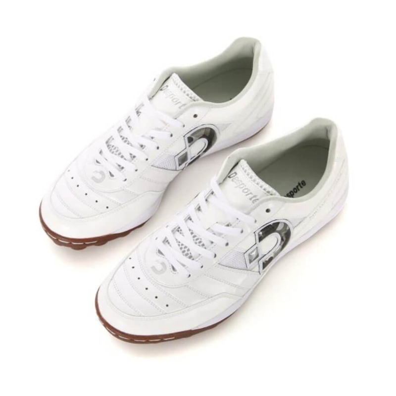 Giày đá bóng cỏ nhân tạo Desporte Sao Luis KT Pro II - DS1935 - Trắng/Nâu
