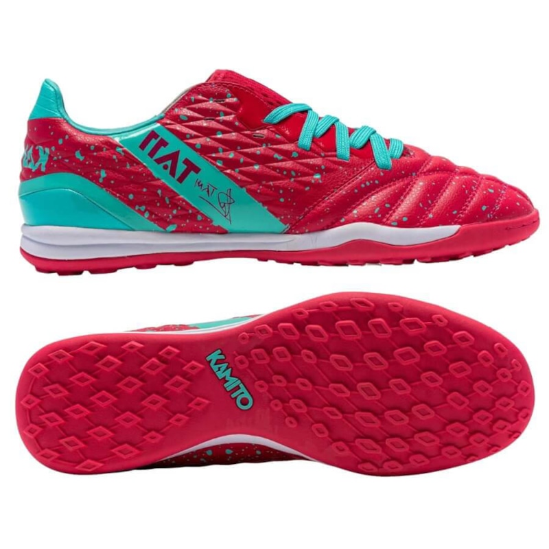 Kamito TA11 Pro Đỏ hồng/Xanh ngọc