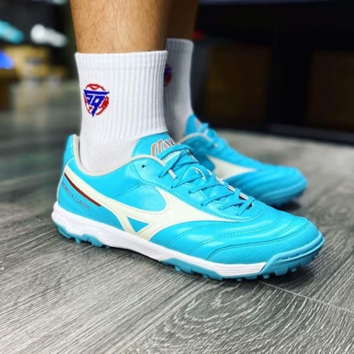 Mizuno Morelia Sala Classic TF - Q1GB230225 - Xanh Ngọc