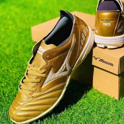 Mizuno Morelia Neo III Pro AS - P1GD238452 - Vàng Trắng	