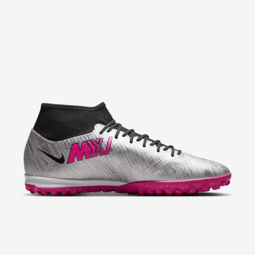 Nike Zoom Mercurial Superfly 9 Academy XXV TF - Bạc/Hồng - FB8398-060