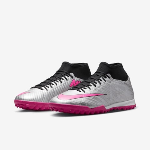 Nike Zoom Mercurial Superfly 9 Academy XXV TF - Bạc/Hồng - FB8398-060