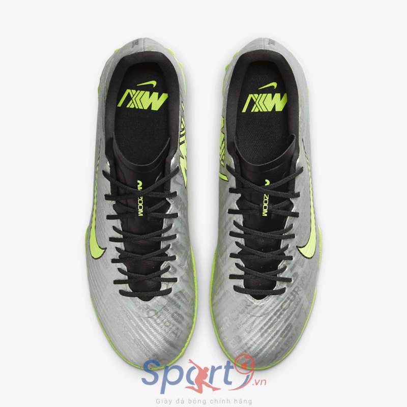 Nike Zoom Mercurial Vapor 15 Academy XXV TF - Bạc/Xanh Lá - FB8396-060