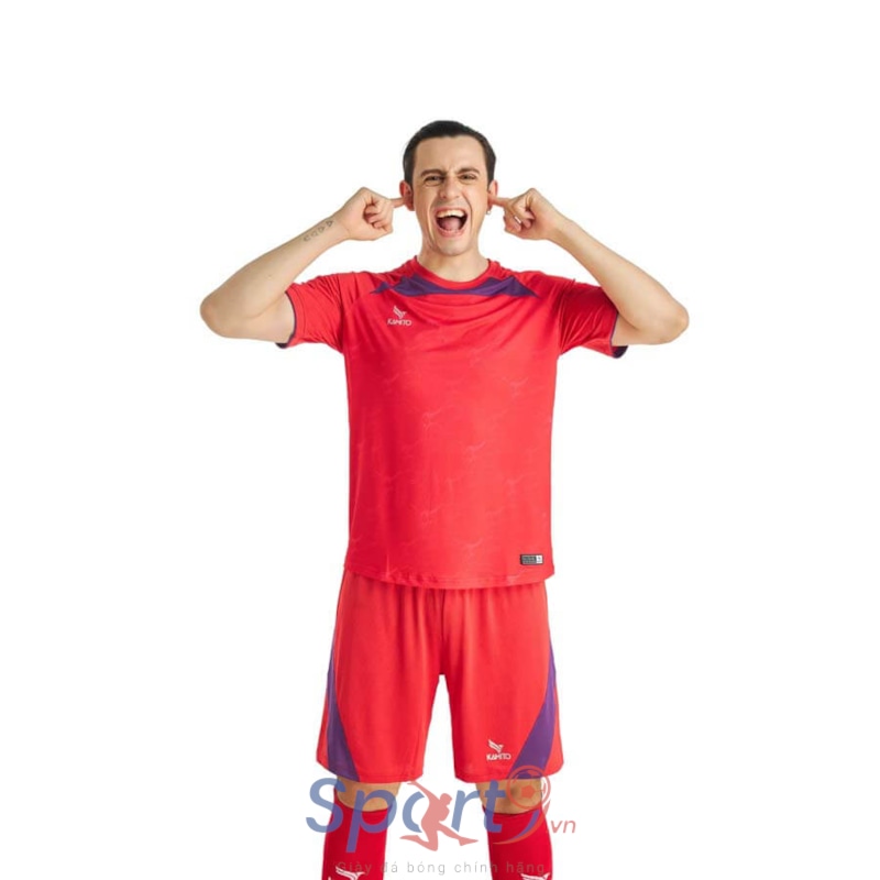 BỘ QUẦN ÁO BÓNG ĐÁ KAMITO EAGLES MÀU ĐỎ