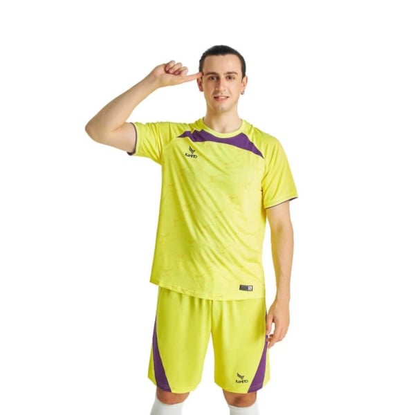 BỘ QUẦN ÁO BÓNG ĐÁ KAMITO EAGLES MÀU VÀNG