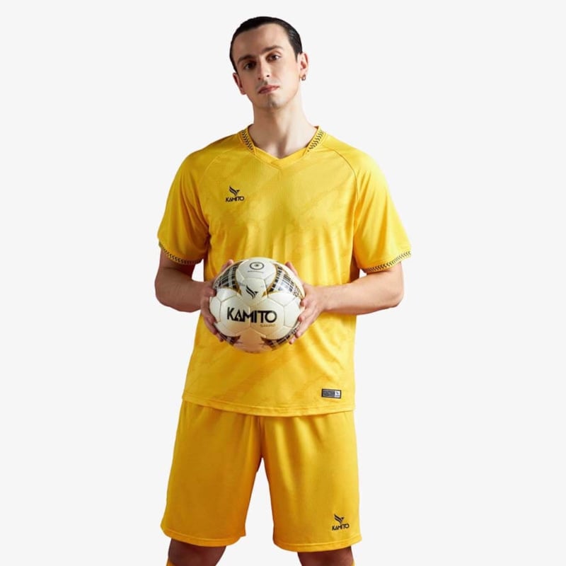 BỘ QUẦN ÁO BÓNG ĐÁ THI ĐẤU CÂU LẠC BỘ SHB ĐÀ NẴNG MÀU VÀNG