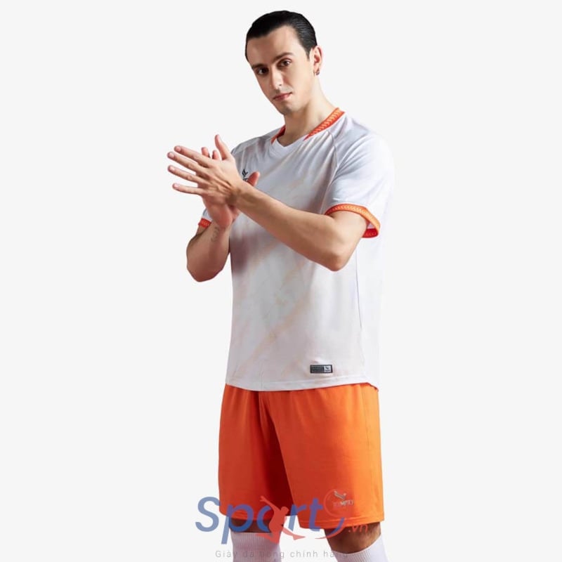 BỘ QUẦN ÁO BÓNG ĐÁ THI ĐẤU CÂU LẠC BỘ SHB ĐÀ NẴNG MÀU TRẮNG