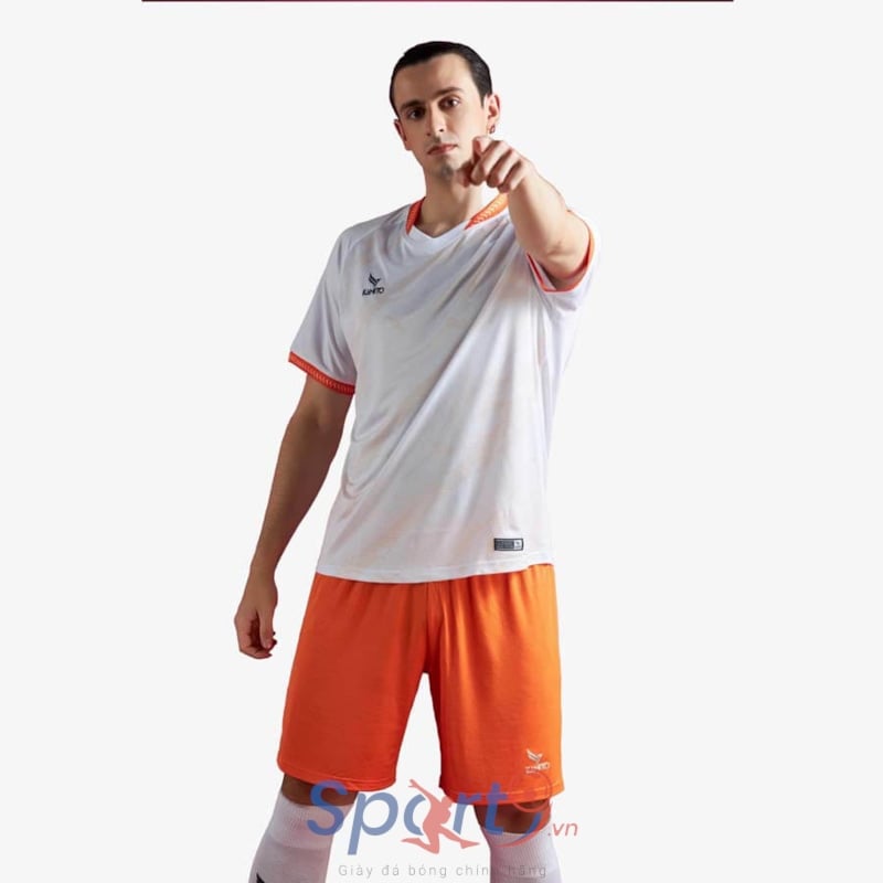 BỘ QUẦN ÁO BÓNG ĐÁ THI ĐẤU CÂU LẠC BỘ SHB ĐÀ NẴNG MÀU TRẮNG
