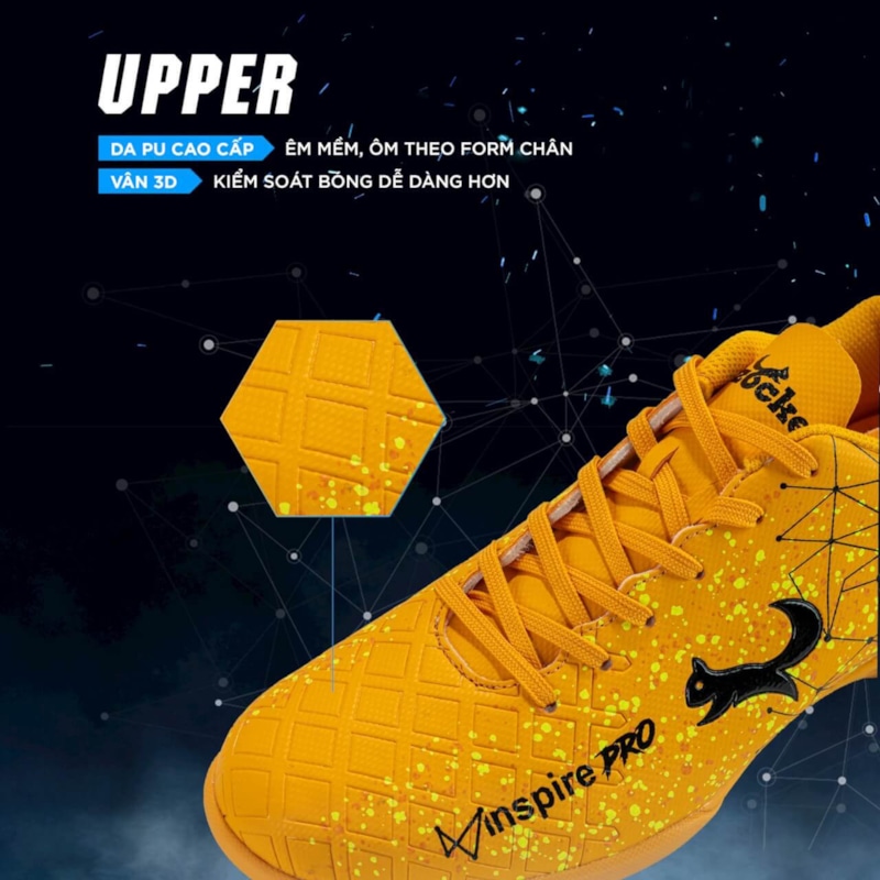Zocker Inspire Pro | Giày đá bóng sân cỏ nhân tạo	