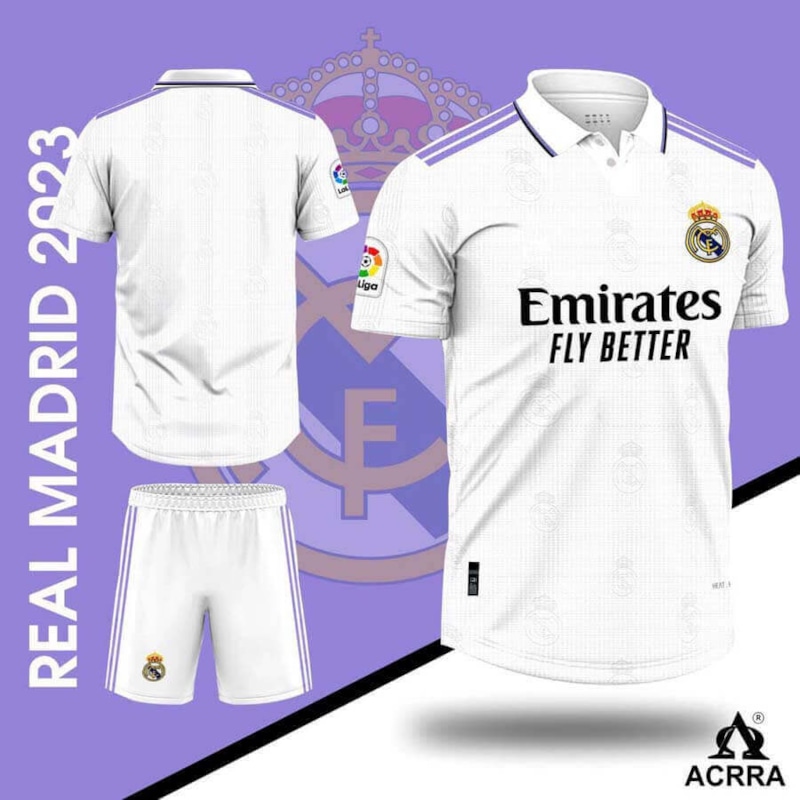 BỘ QUẦN ÁO BÓNG ĐÁ REAL MADRID
